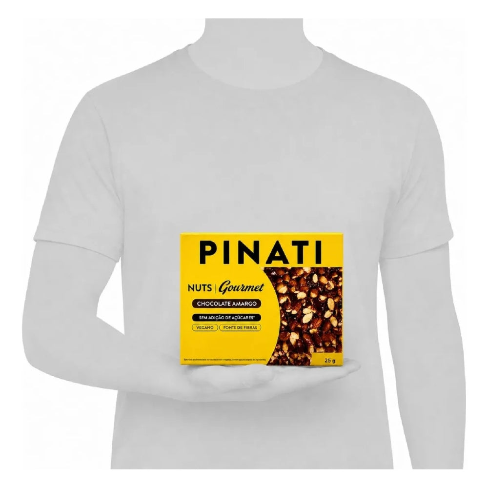 Barra Pinati Nuts Gourmet Frutas Vermelhas 25g 20un