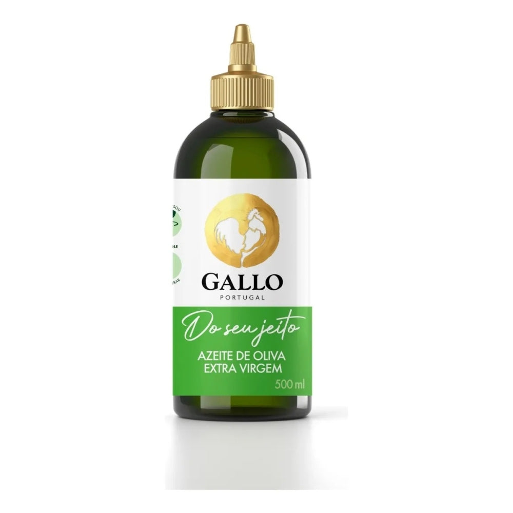 Azeite Oliva Extra Virgem Gallo Squeeze Do Seu Jeito 500ml