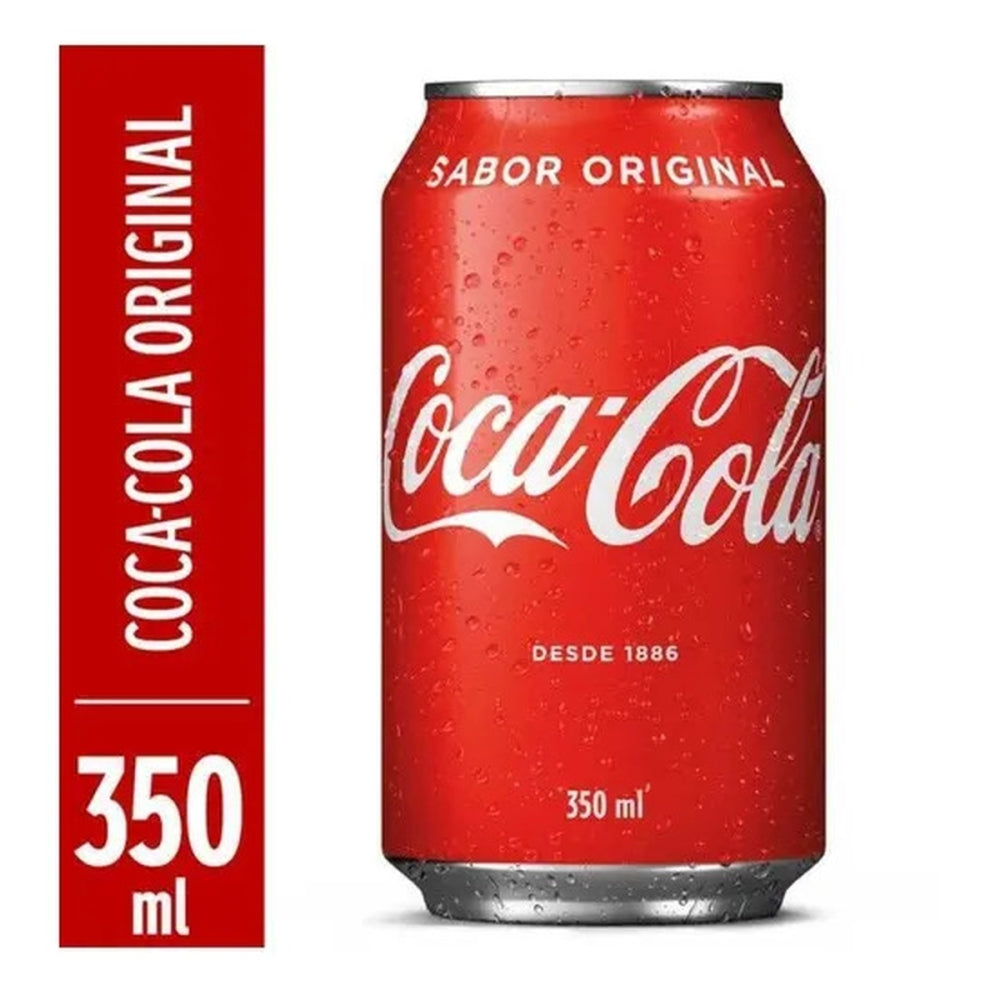 Refrigerante de Cola Lata 350ml Coca-Cola