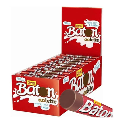 Chocolate Baton Ao Leite Garoto Caixa 30x16g