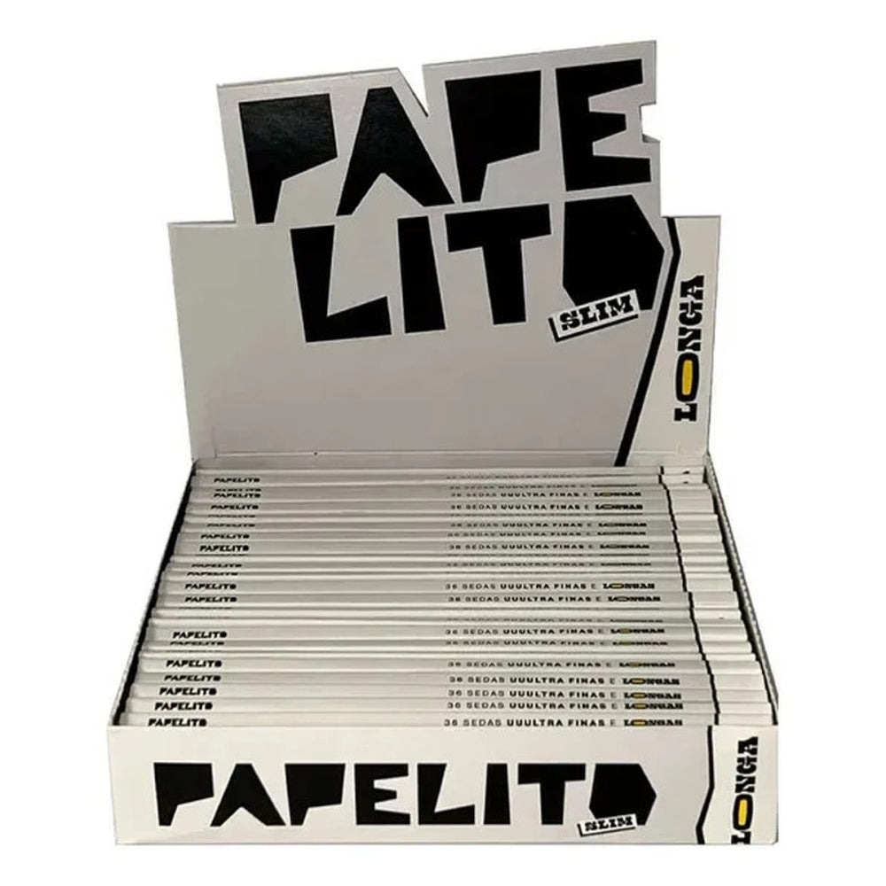 Seda Papelito Slim Longa Caixa com 25 Livretos