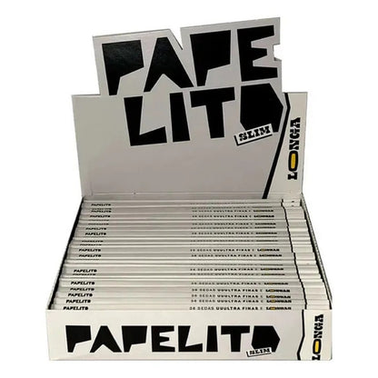 Seda Papelito Slim Longa Caixa com 25 Livretos