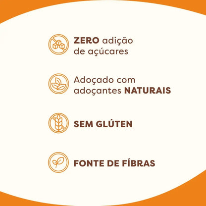 Doce De Leite Com Coco Zero Açúcar Flormel Caixa 24 Tabletes