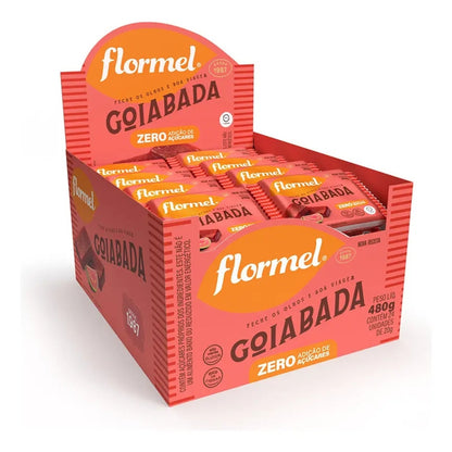 Goiabada Zero Acucar Flormel Display 24x20g