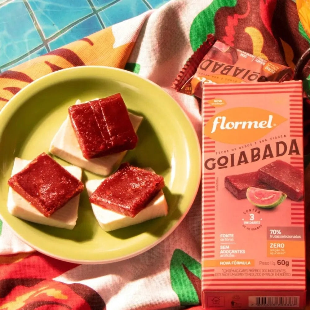 Goiabada Zero Acucar Flormel Display 24x20g