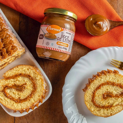 Doce de Leite Cremoso Zero Açúcar 210g Flormel