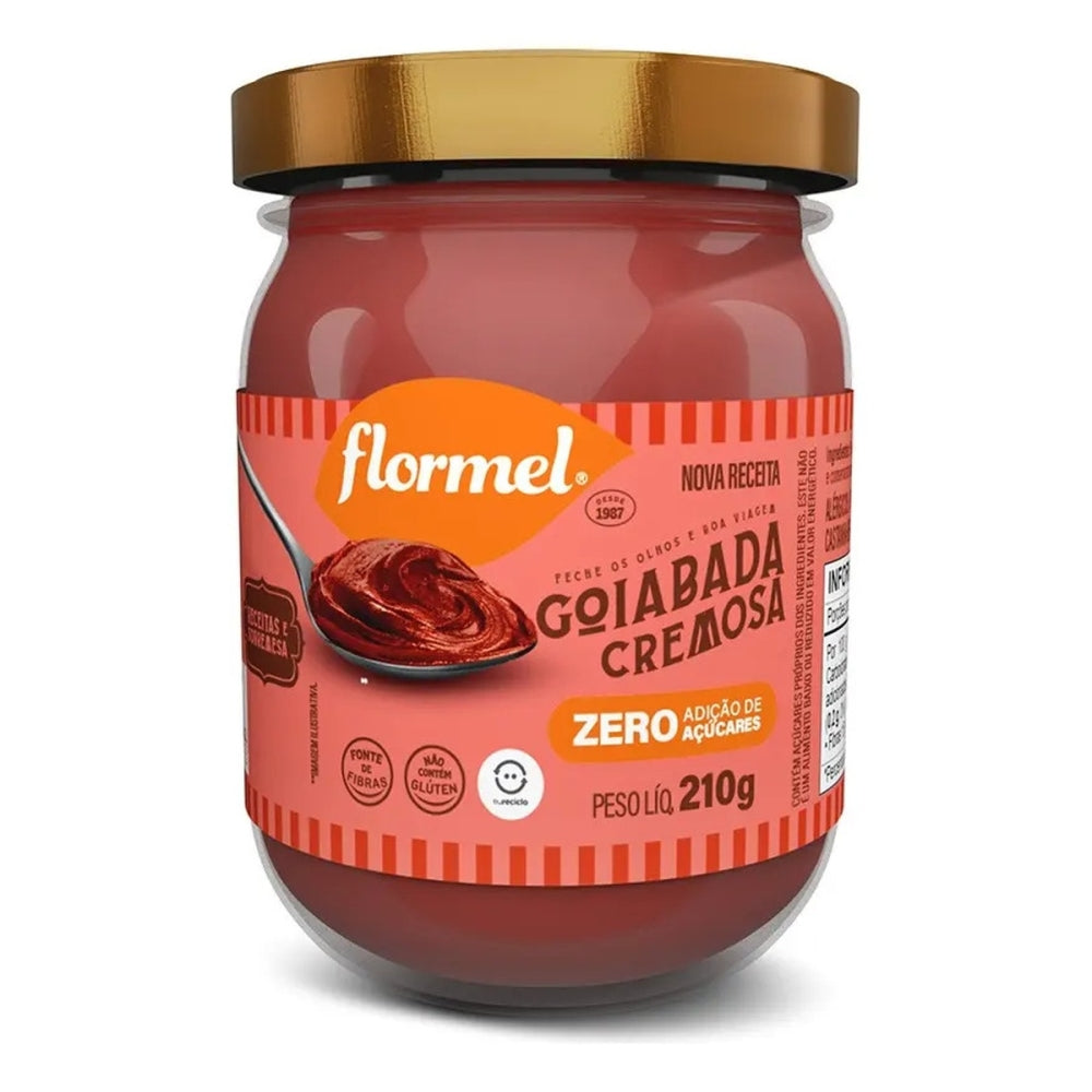 Goiabada Cremosa Flormel Vidro 210g