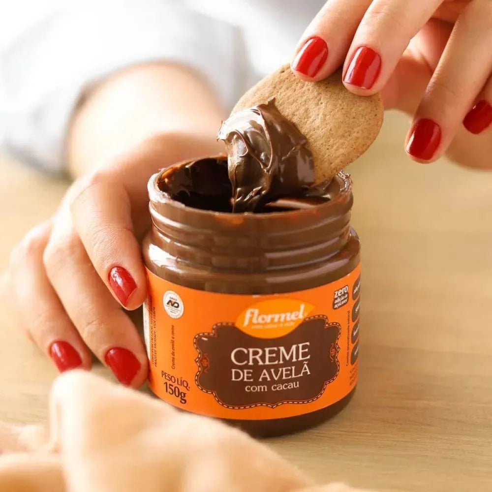 Creme de Avelã com Cacau Flormel Pote 150g