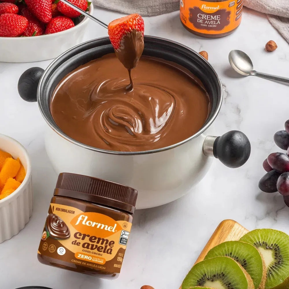 Creme de Avelã com Cacau Flormel Pote 150g
