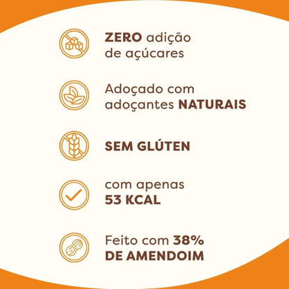 Bombom Chocolate Com Amendoim Zero Açúcar Sem Gluten Mini Flormel 12g 16 Unidades
