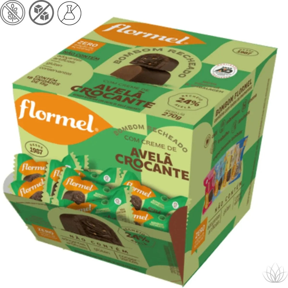 Bombom Flormel Avela Crocante Display 18un 270g