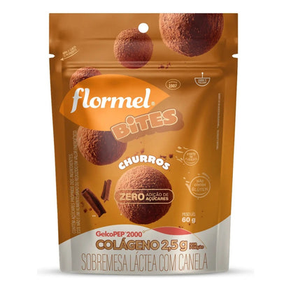 Mini Churros Flormel Bites Sabor Canela 60g