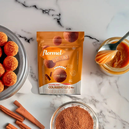 Mini Churros Flormel Bites Sabor Canela 60g