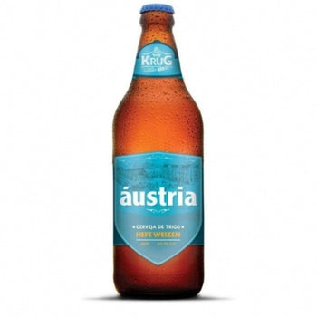 Cerveja Austria Hefe Weizen Krug Bier 600ml