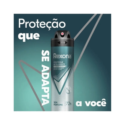 Rexona Men Antitranspirante Aerossol Sem Perfume 150 ml