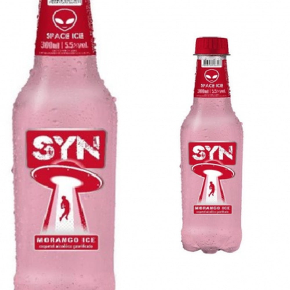 Coquetel Ice Morango Syn Pet 300ml