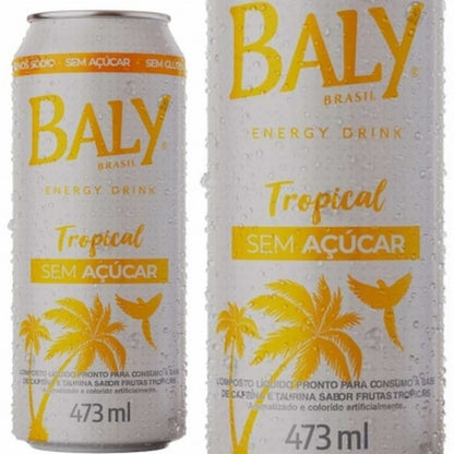 Energetico Baly Tropical Sem Acucar 473ml