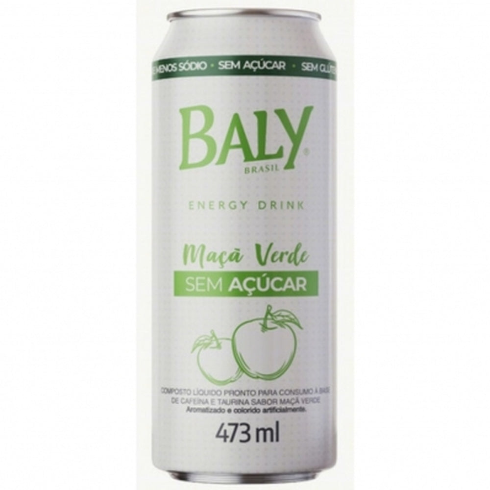 Energetico Maca-Verde Zero Acucar Baly Lata 473ml