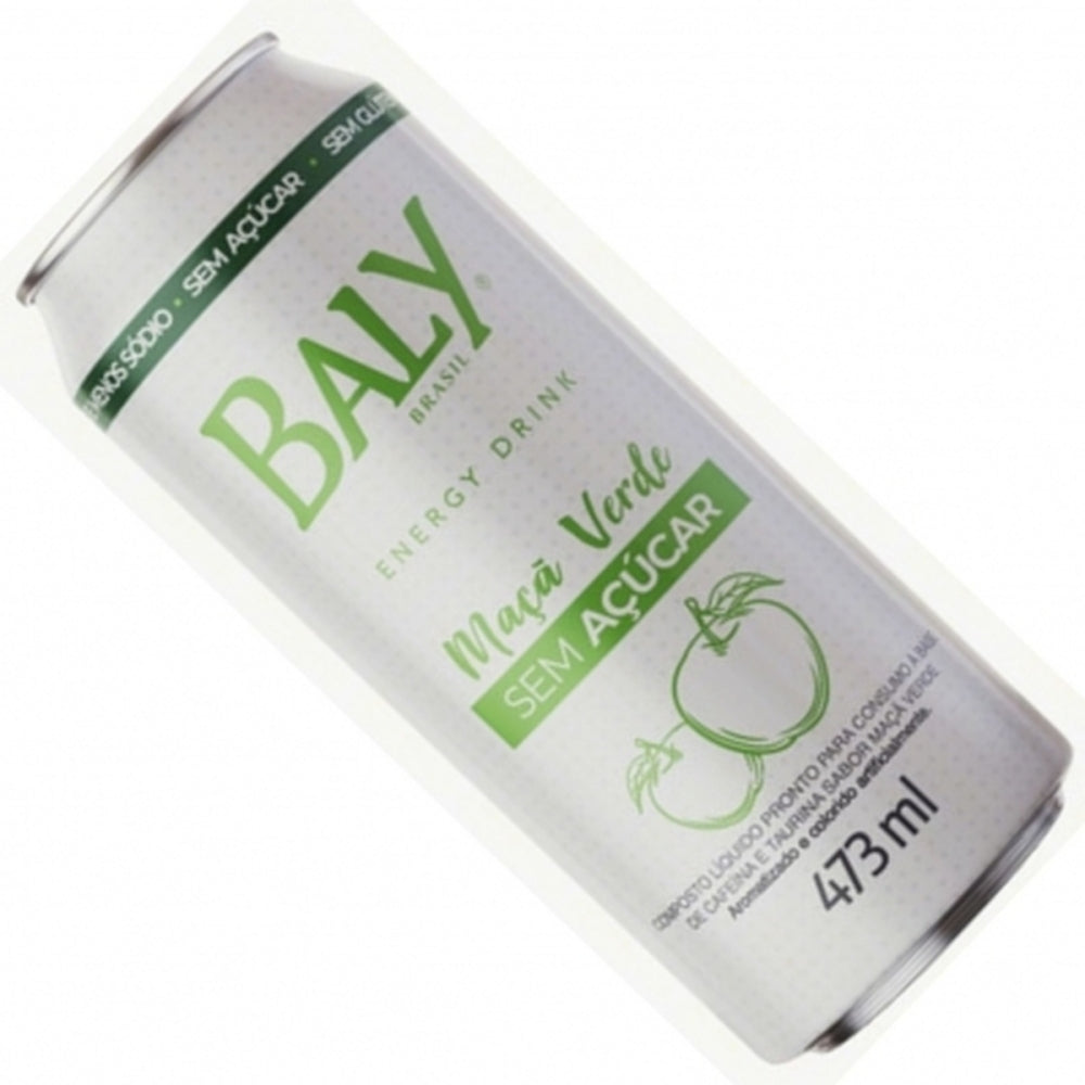 Energetico Maca-Verde Zero Acucar Baly Lata 473ml