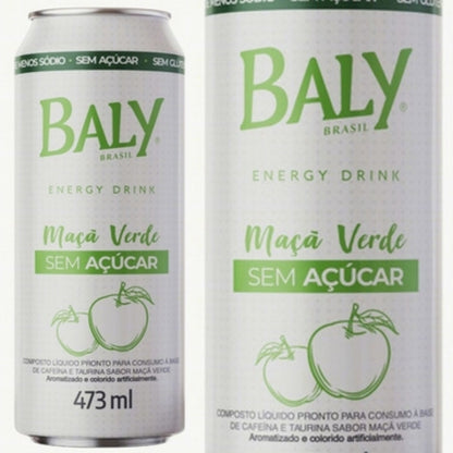 Energetico Maca-Verde Zero Acucar Baly Lata 473ml