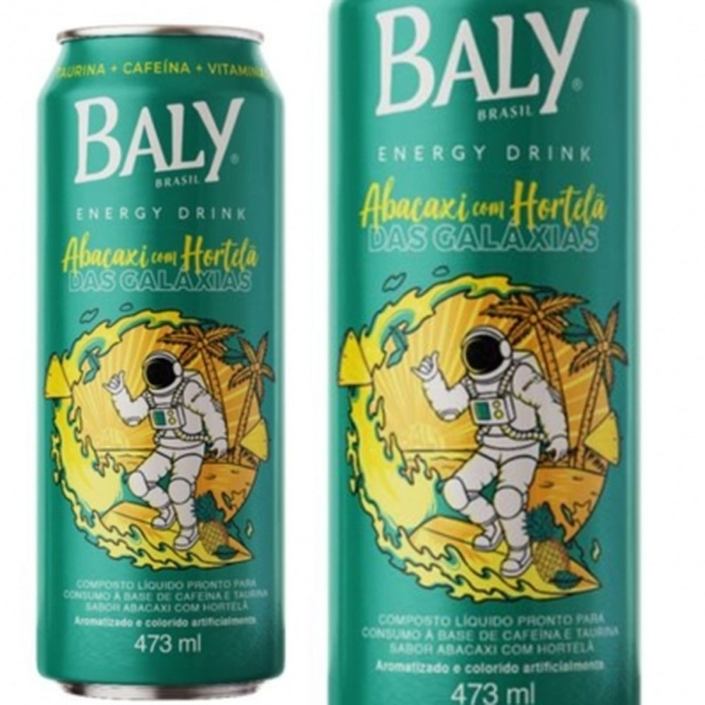 Energetico Baly Abacaxi Com Hortela 473ml