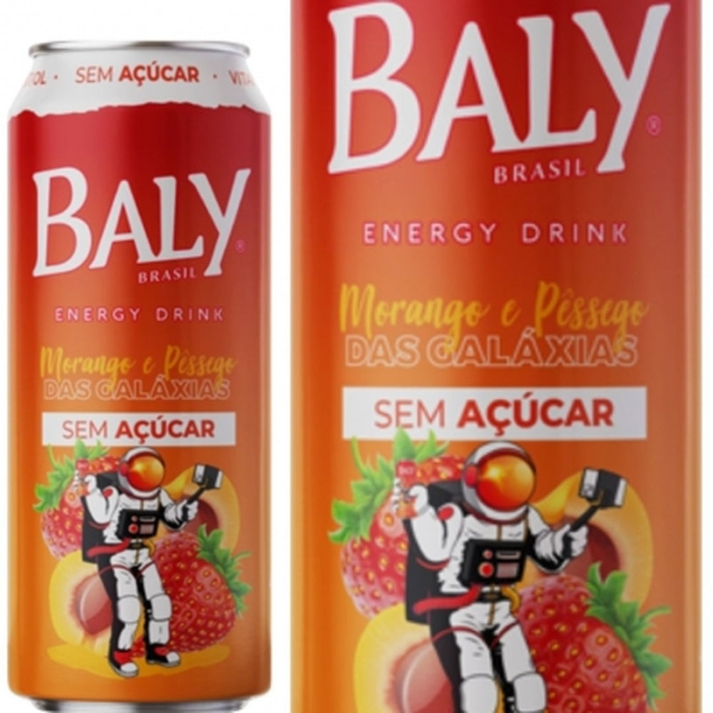 Energetico Baly Moran E Pesseg S/Acucar 473ml