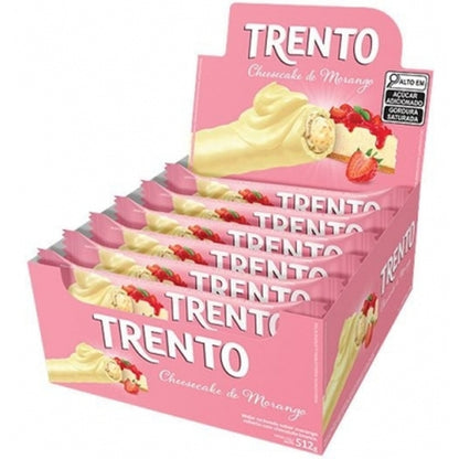 TRENTO CHEESECAKE DE MORANGO 16X29G