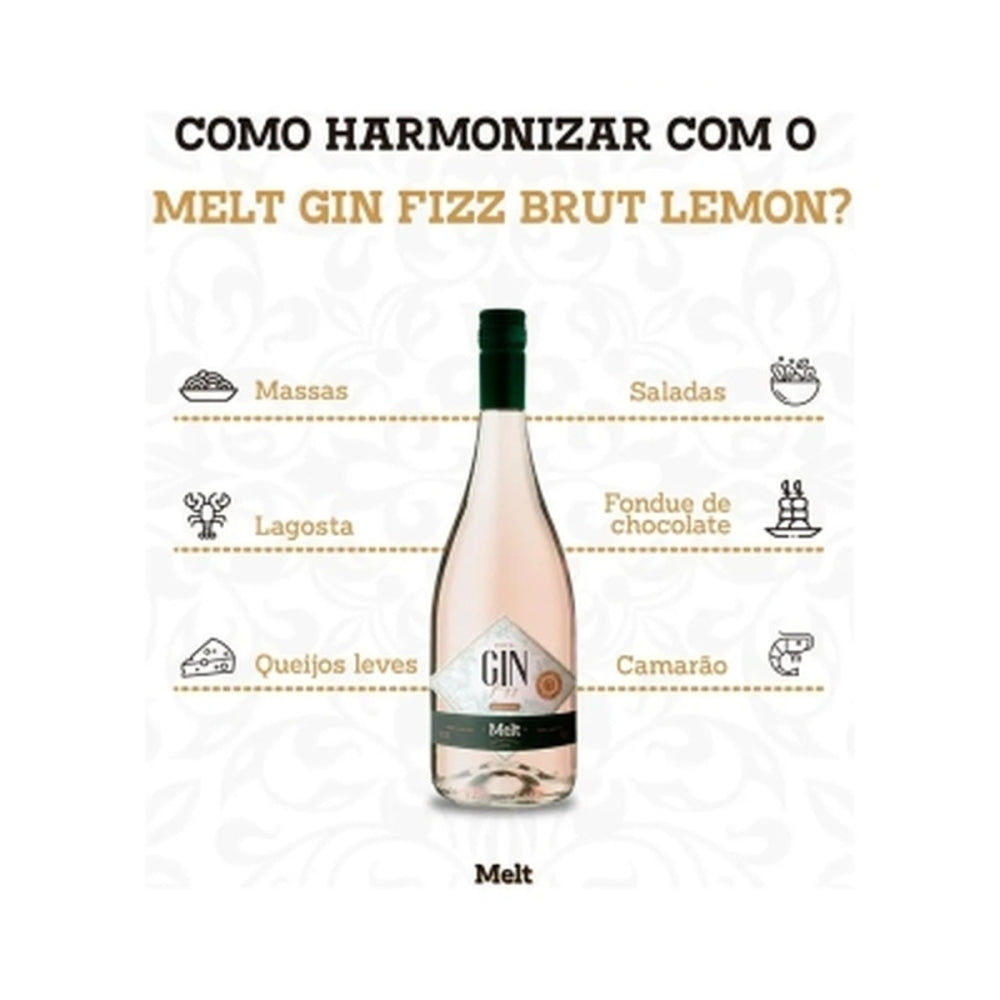 Gin Melt Fizz Brut Lemon 750ml