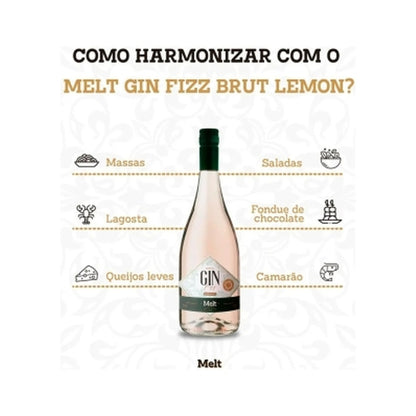Gin Melt Fizz Brut Lemon 750ml