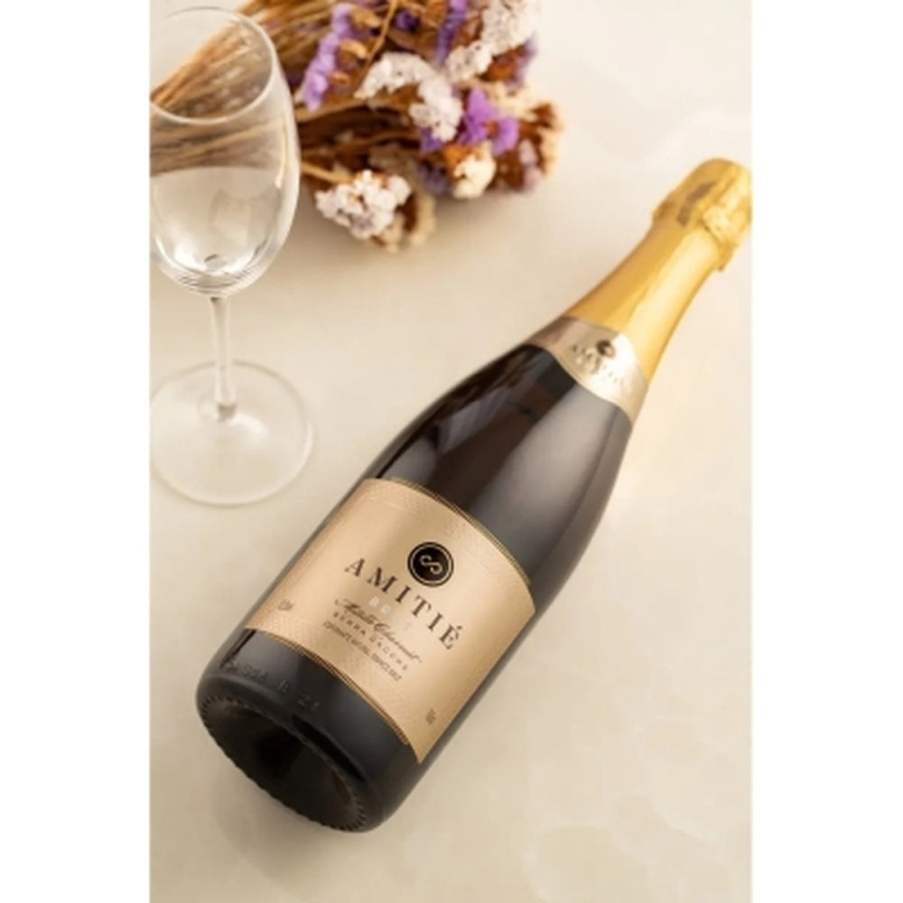 Espumante Nacional Branco Brut Amitie 750ml
