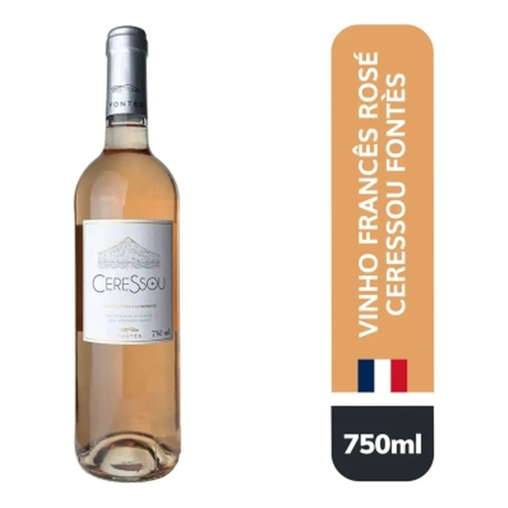 Vinho Frances Rose Ceressou Fontes 750ml