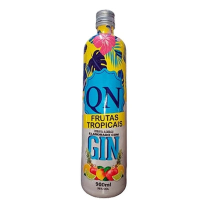 Gin QN Frutas Tropicais Saborizado 900 mL frutas tropicais