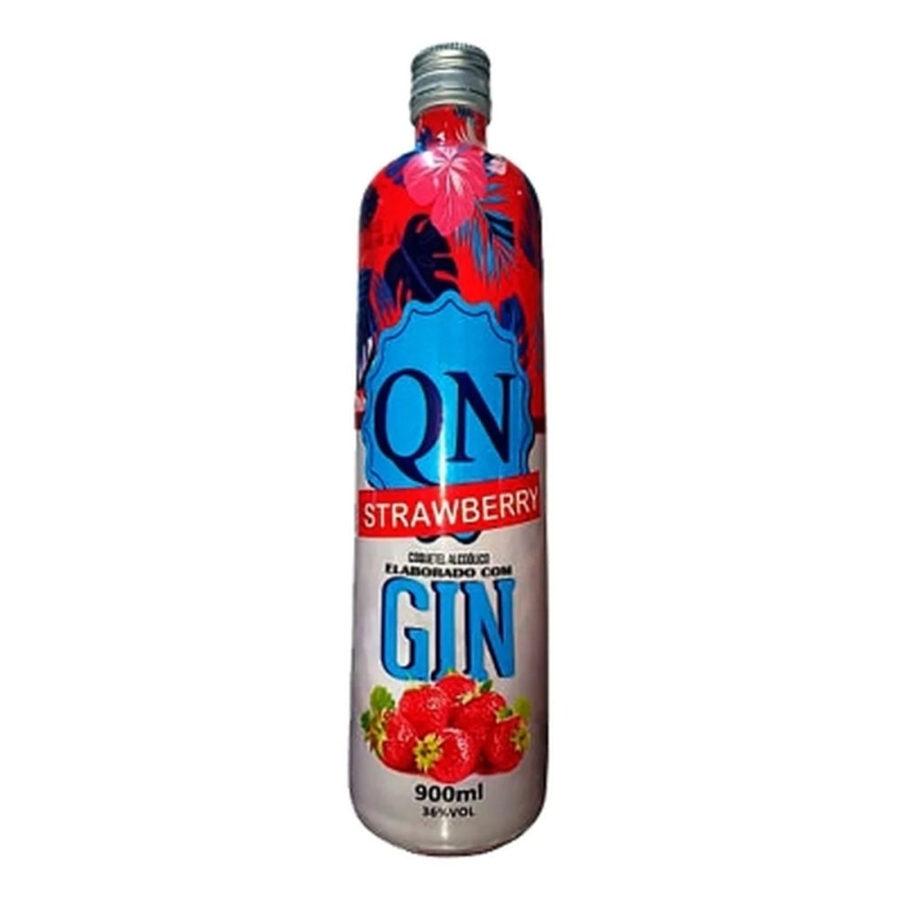 Gin Gin QN 900ml Strawberry/Morango 900 mL
