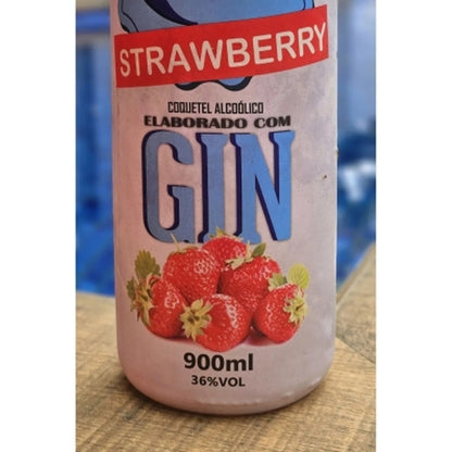 Gin Gin QN 900ml Strawberry/Morango 900 mL