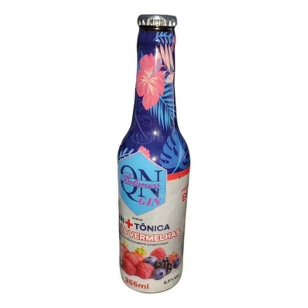 Gin Tonica Quinta Do Nino Qn Botanics Frutas Vermelhas 355ml