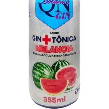Gin QN Botanics Gin Tonica Sabor Melancia Bebida Mista