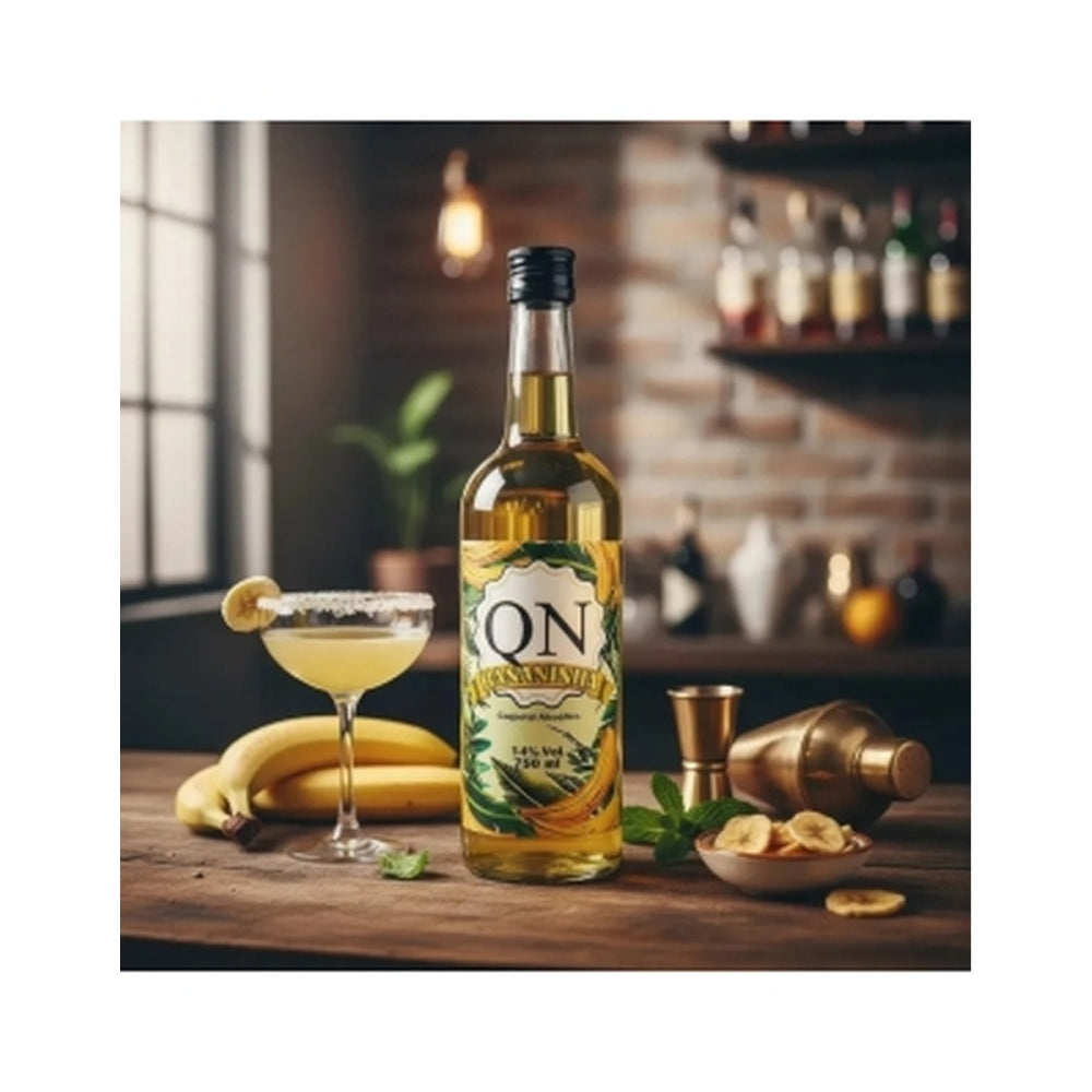 Coquetel Alcoolico Licor Fino Bananinha Qn 750ml