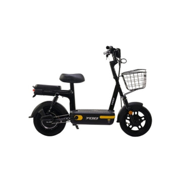 Bicicleta Eletrica Yoo Mobility Y-200 Scooter Preto Amarelo
