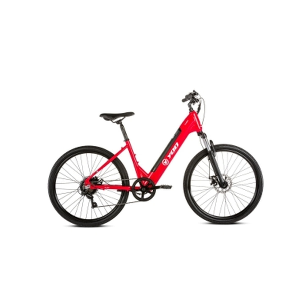 Bicicleta Eletrica Yoo Mobility Fleek 250 Aro 26 Vermelha