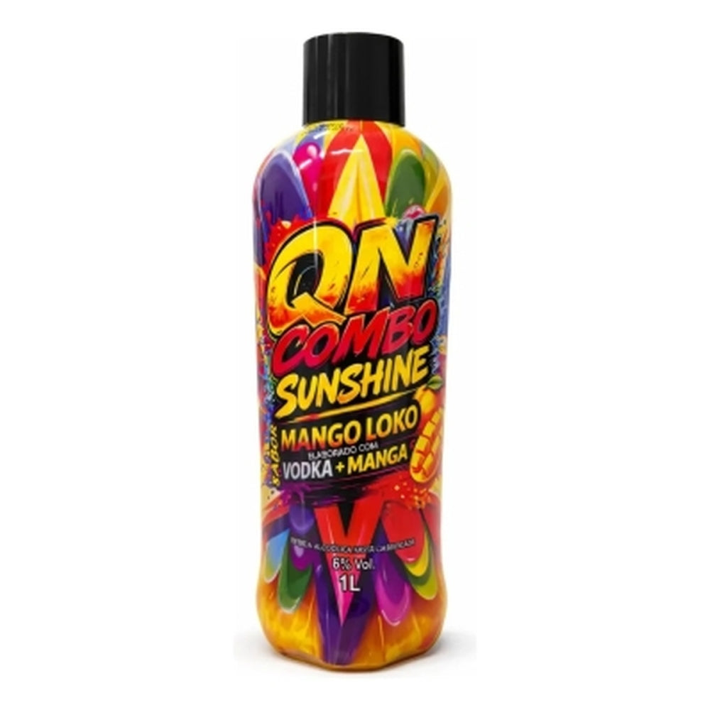 Bebida QN Combo Sunshine Mango Loko Vodka 1L