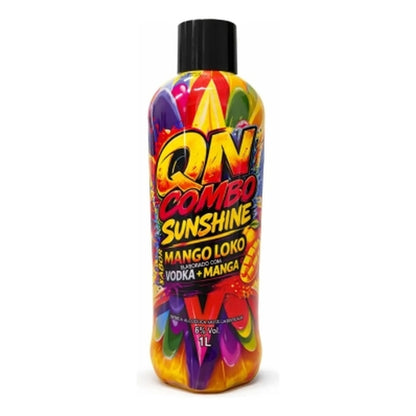 Bebida QN Combo Sunshine Mango Loko Vodka 1L