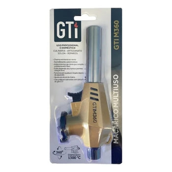 Macarico Culinario GTI M360 Dourado 360 Graus