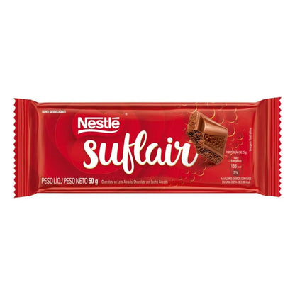 Nestle Suflair chocolate ao leite aerado 50g