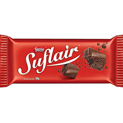 Nestle Suflair chocolate ao leite aerado 50g