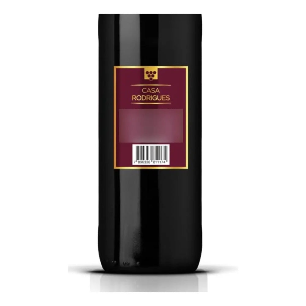 2un Vinho Casa Rodrigues Tinto Suave De 1 Litro
