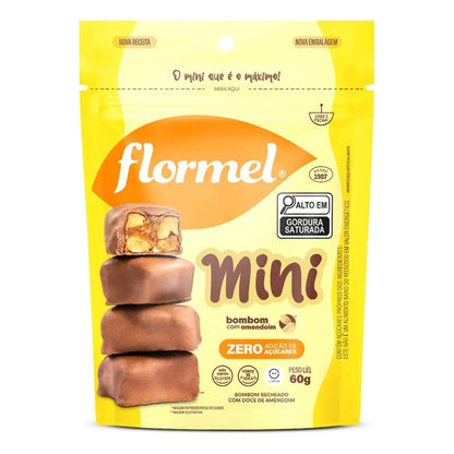 Mini Bombom com Amendoim Flormel 60g
