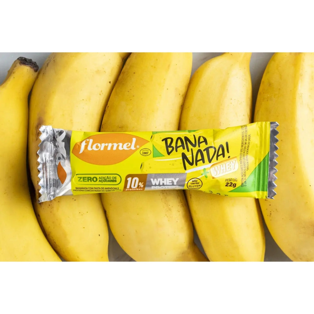 Bananada Com Proteína Diet Zero Açúcar Sem Gluten Doce