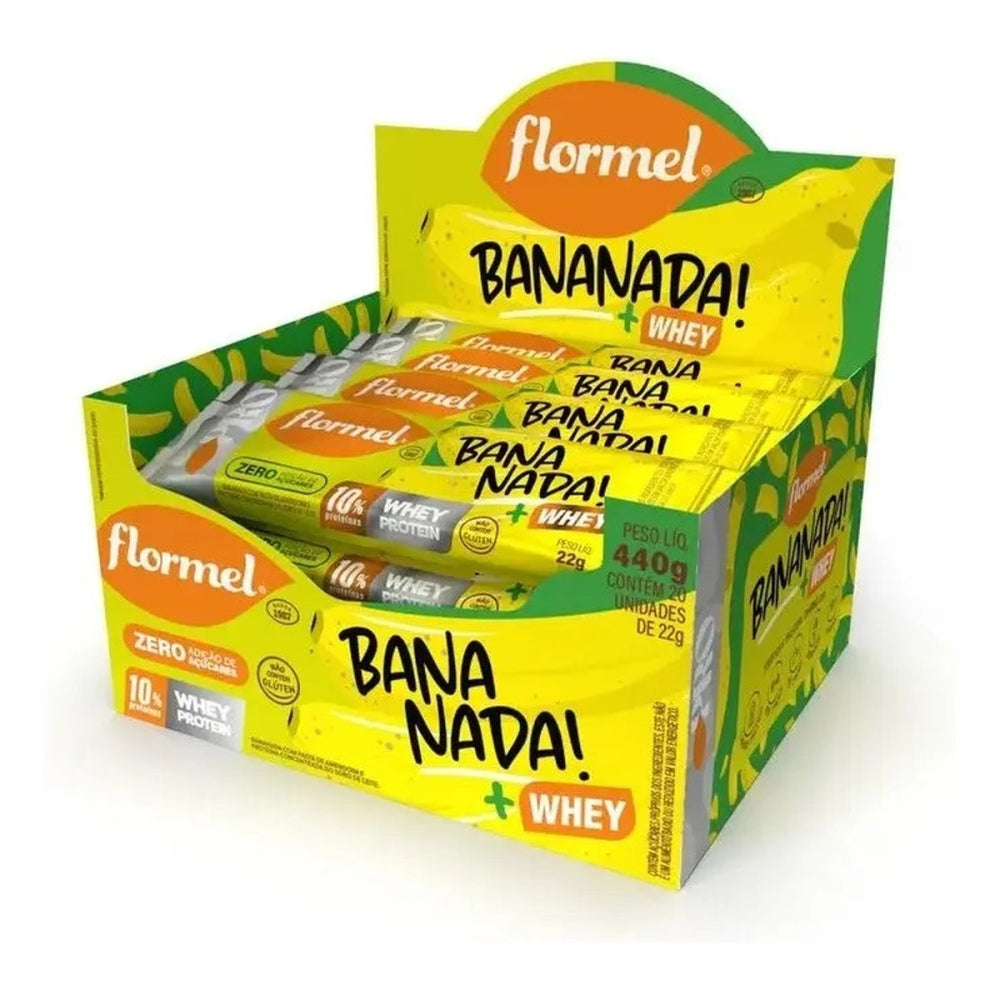 Bananada Com Proteína Diet Zero Açúcar Sem Gluten Doce