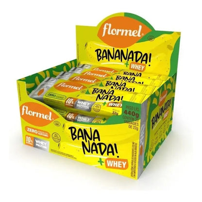 Bananada Com Proteína Diet Zero Açúcar Sem Gluten Doce