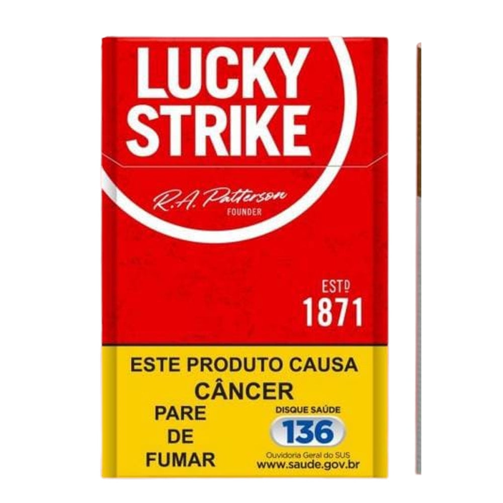 Lucky Strike Red Patterson Box